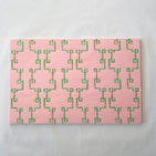Bamboozled Rectangular Paper Placemats, Pad of 20