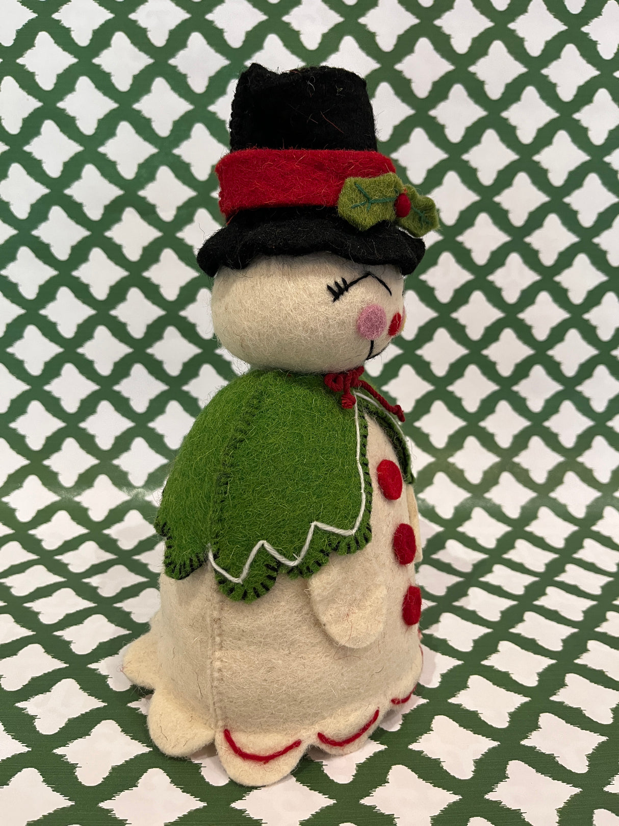 Jolly Snowman Table Centerpiece