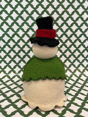 Jolly Snowman Table Centerpiece