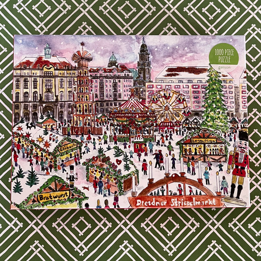 European Christmas Market Jigsaw Puzzle