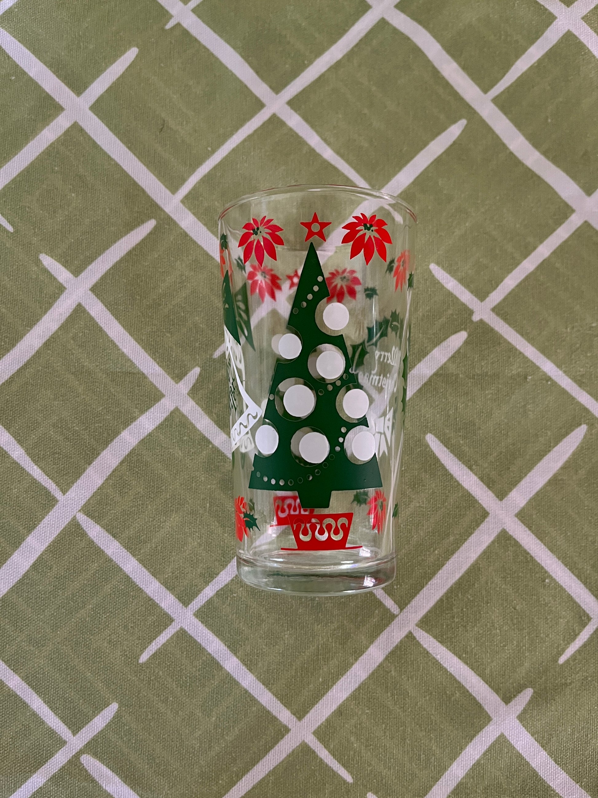 Vintage Christmas/New Years Drinks Glasses, Set of 8 – Madcap Cottage