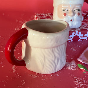 Ceramic Retro Jolly Santa Christmas Mug