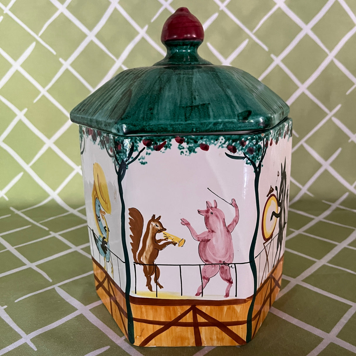 Animal Musicians-Themed Cookie Jar