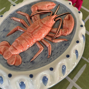 Vintage Ceramic Lobster Mold