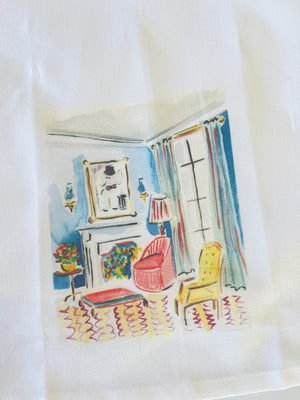 Living Room Cotton Tea Towel