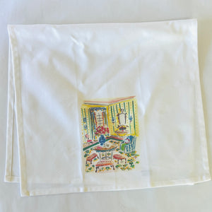 House of Bedlam Parlor Cotton Tea Towel