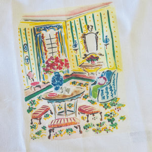 House of Bedlam Parlor Cotton Tea Towel