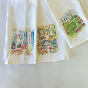 House of Bedlam Parlor Cotton Tea Towel