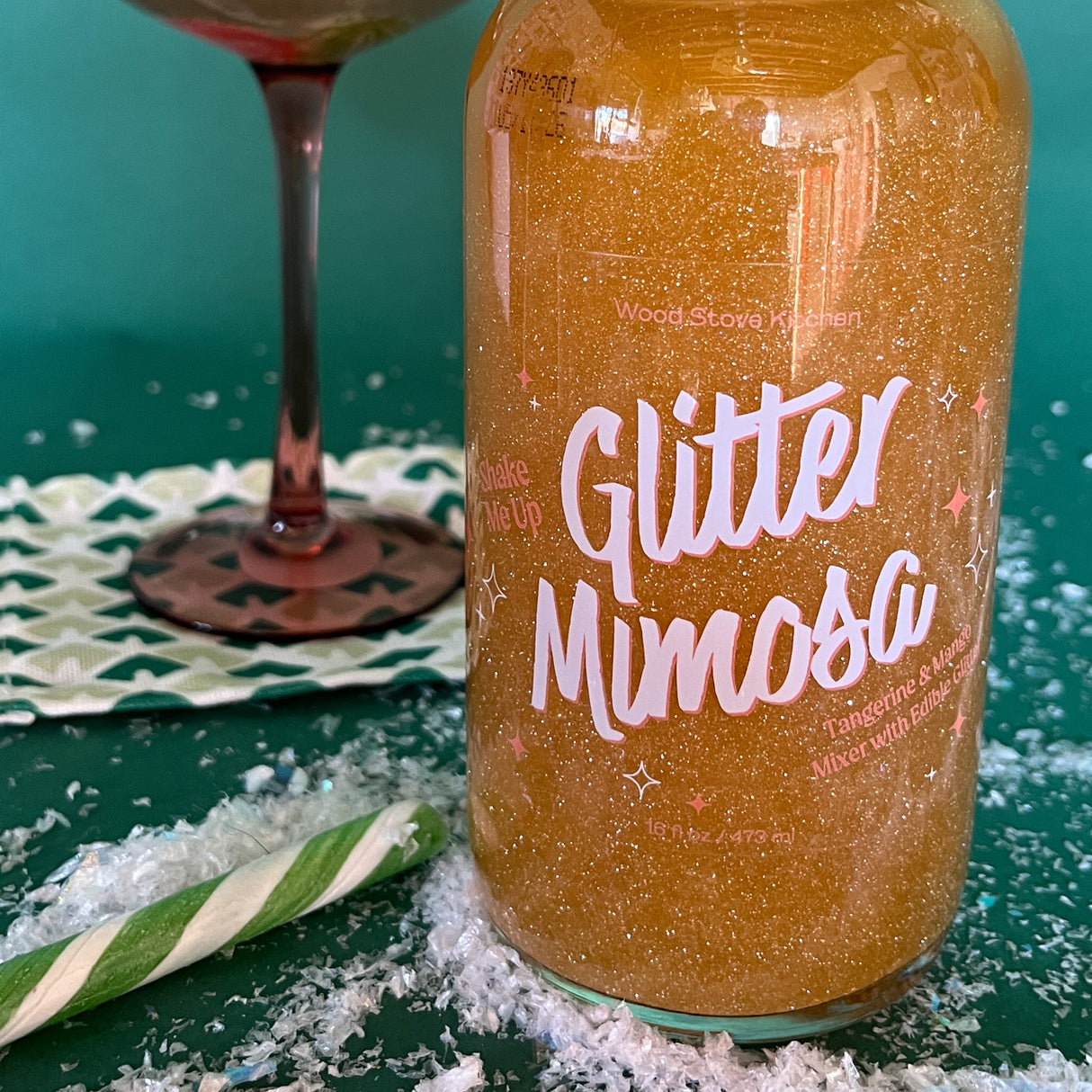 Glitter Mimosa Tangerine/Mango Cocktail Mix