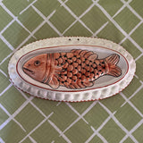 Ceramic Italian Bonwit Teller Fish Mold