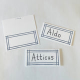 Bamboo Trellis Paper Place Cards