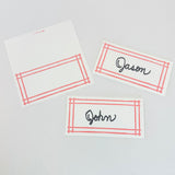 Bamboo Trellis Paper Place Cards