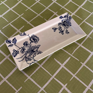 Blue-and-White Williamsburg Serving Tray