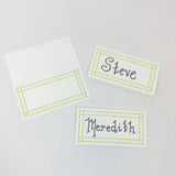 Bamboo Trellis Paper Place Cards