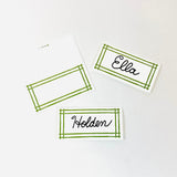 Bamboo Trellis Paper Place Cards
