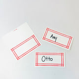 Bamboo Trellis Paper Place Cards