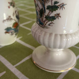 Wedgwood Kutani Crane Bud Vases, Set of 2
