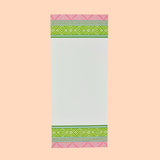 Palm Green Island House/Pink Fez Luxe Skinny Notepad