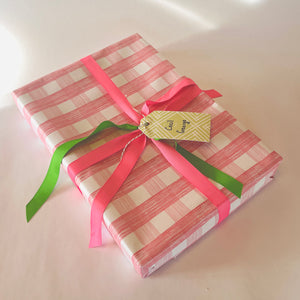 Gin Lane Pink Gift Wrapping Paper