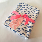 Blue Club House Wrapping Paper