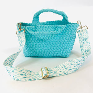 Aqua Blue Club House Bag Strap