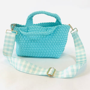 Aqua Blue Gin Lane Crossbody Bag Strap