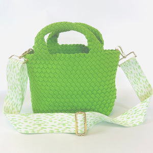 Lime Green Club House Crossbody Bag Strap