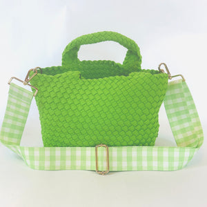 Lime Green Gin Lane Crossbody Bag Strap