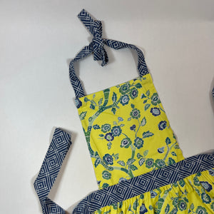 Temple Garden Lemon Grove Yellow Apron