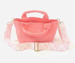 Club House Pink Crossbody Bag Strap