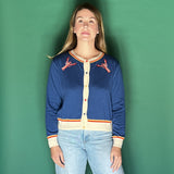 Cotton Lobster Cardigan Sweater