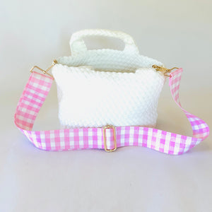 Gin Lane Pink Crossbody Bag Strap