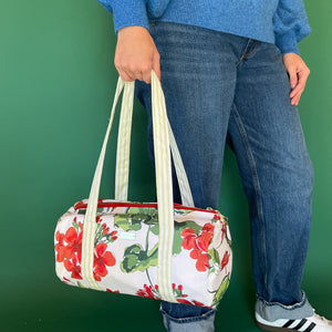 Barrel Bag/Cottage Grove Geranium Red