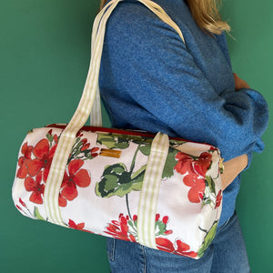 Barrel Bag/Cottage Grove Geranium Red