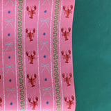 Lobster/Ribbon Christmas Gift Wrapping Paper