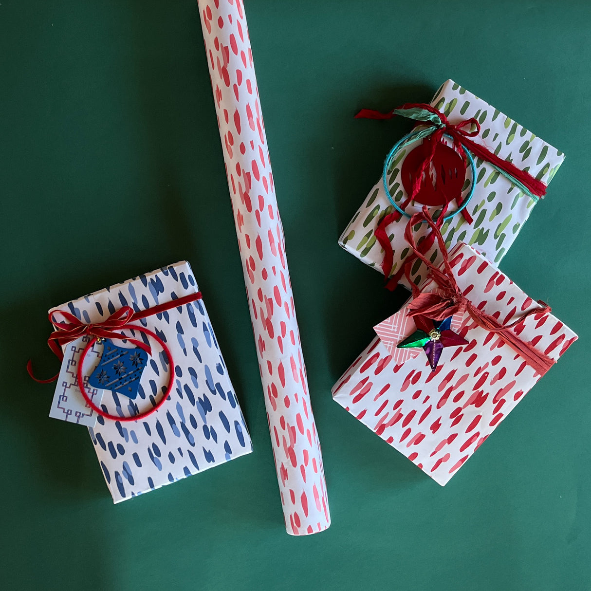 Club House Christmas Gift Wrapping Paper