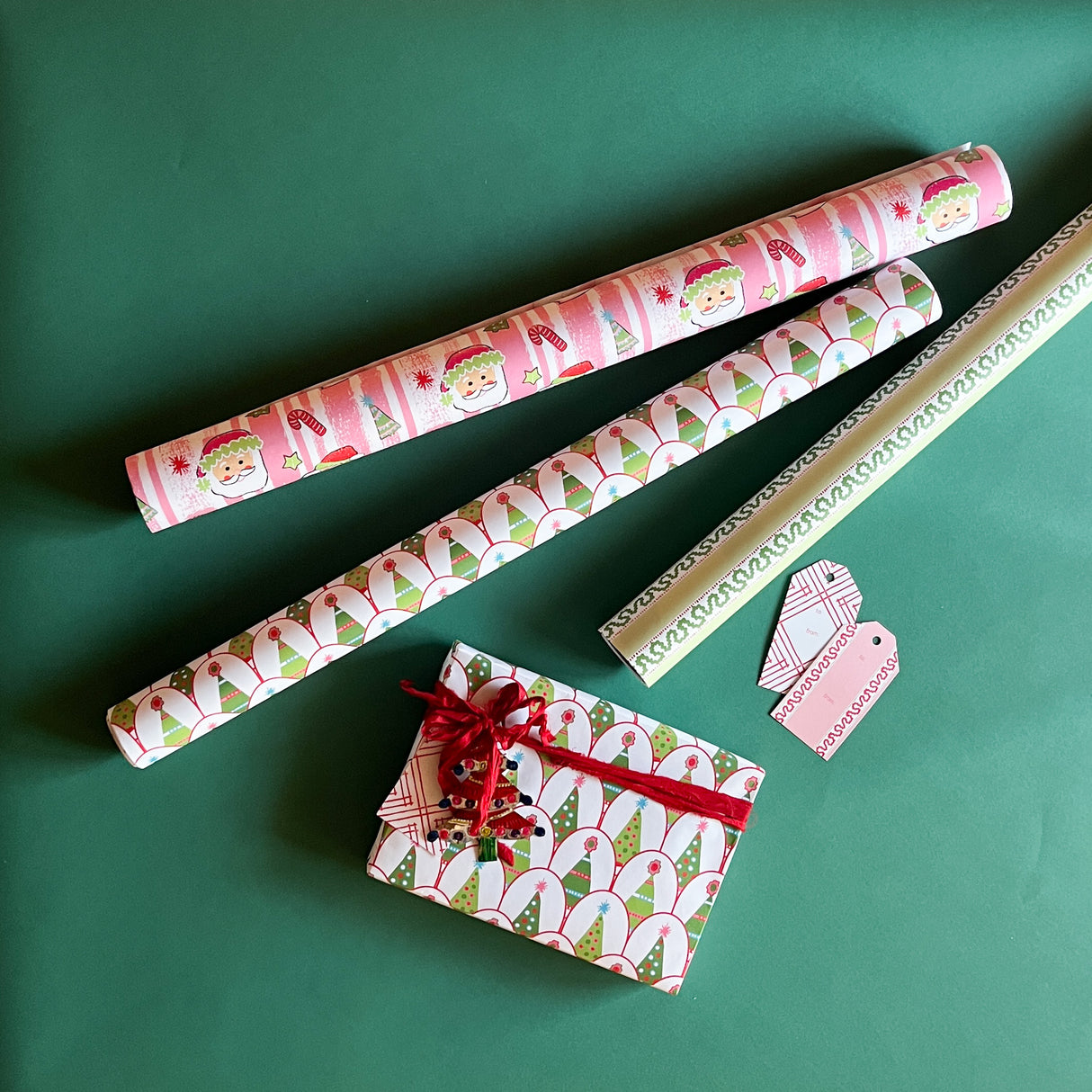 Twinkle Trees Gift Wrap Set