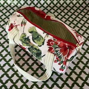 Barrel Bag/Cottage Grove Geranium Red