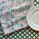 Temple Garden Sunset Pink Tablecloth