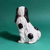 Vintage Staffordshire-Style Ceramic Dog Statuette