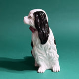 Vintage Staffordshire-Style Ceramic Dog Statuette