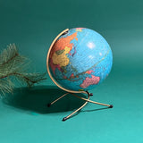 VIntage Zodiac Metal Globe