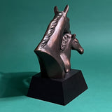 Vintage Brass Mare/Colt Horses Statuette