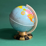 Vintage Metal Globe Metal Stand