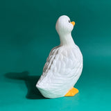 Vintage Ceramic Duck Statuette