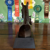 Vintage Brass Mare/Colt Horses Statuette