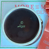 Oval Horse-Themed Leather Box and Ceramic Horse Lidded Jar w/Horse Bit Embellishment, Set of 2