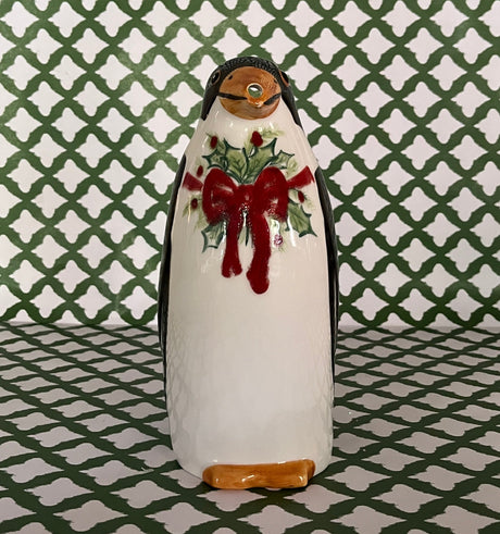 Holiday Penguin Pitcher