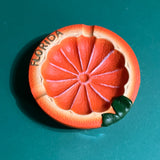 Vintage Ceramic Florida Orange Ashtray