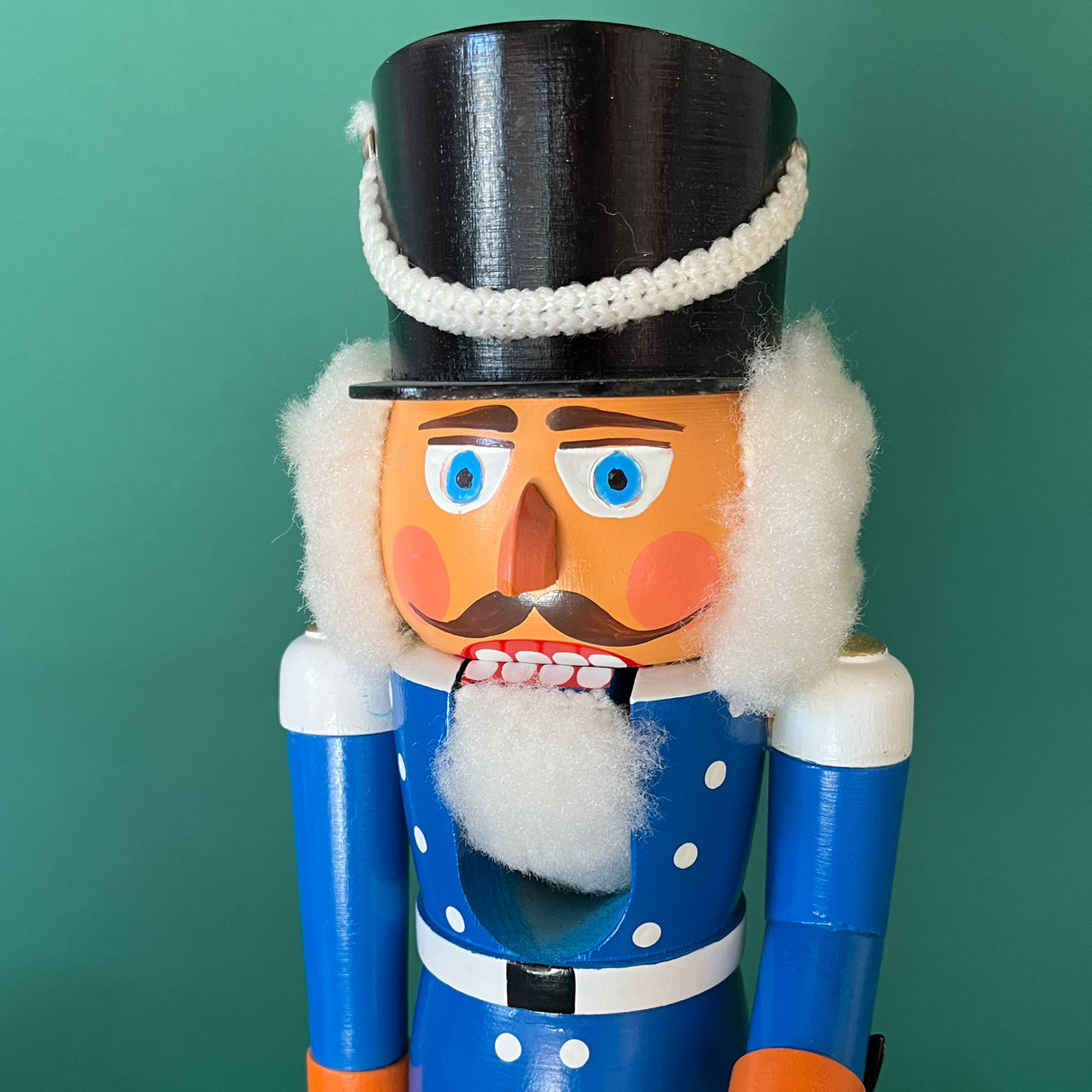 Vintage Tabletop Nutcracker Statue